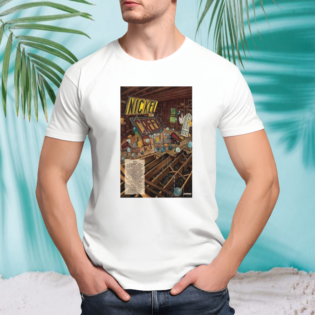 Nickel Creek Tour 2023 shirt