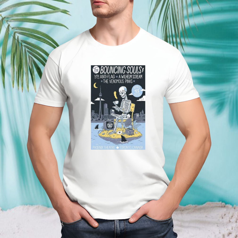 The Bouncing Souls oronto ON Canada 2023 Poster shirt