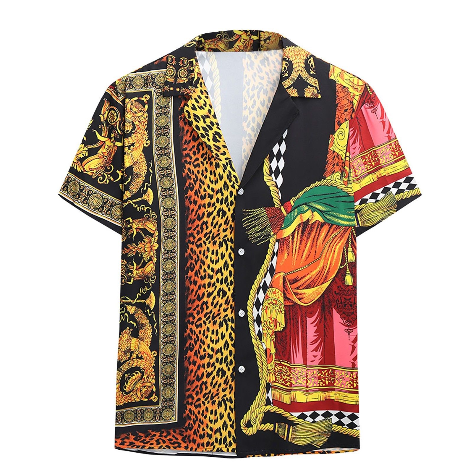 Abstract  Colorful Awesome Unisex Hawaiian Shirt