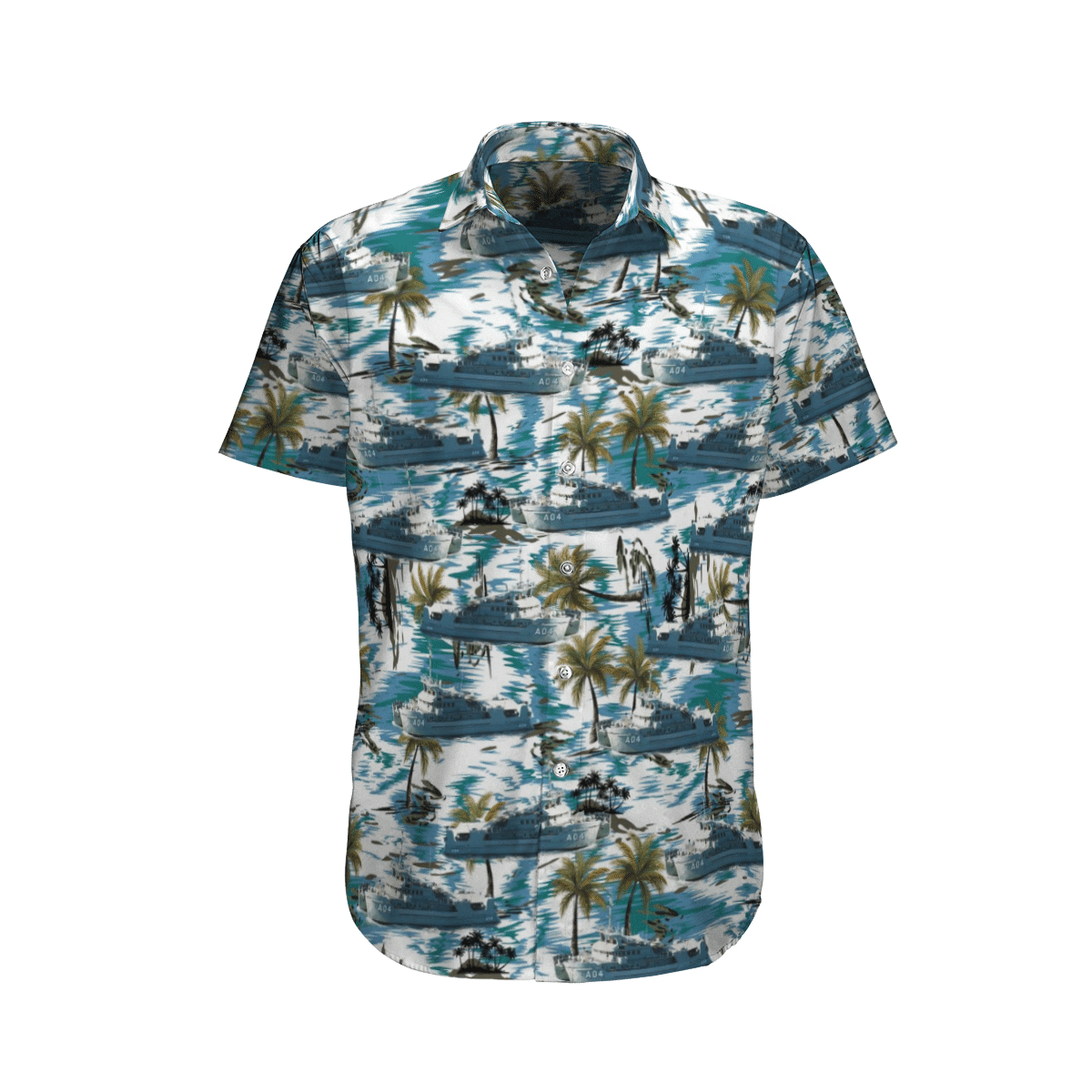 As Benalla Royal Australian Navy  Blue Awesome Design Unisex Hawaiian Shirt