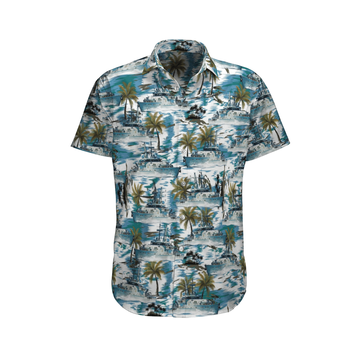 As Launceston Royal Australian Navy Blue High Quality Unisex Hawaiian Shirt