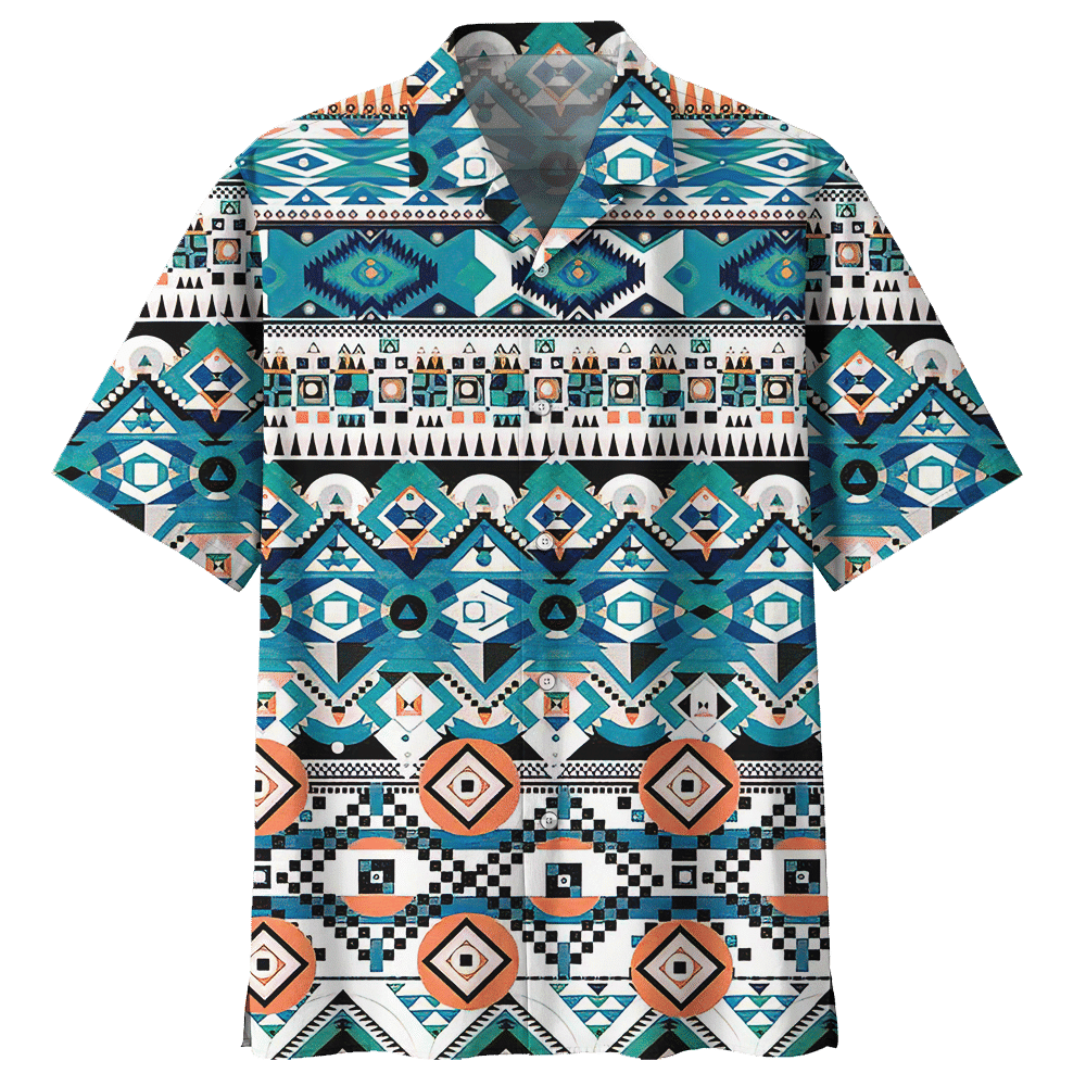 Bohemian Blue Nice Unisex Hawaiian Shirt
