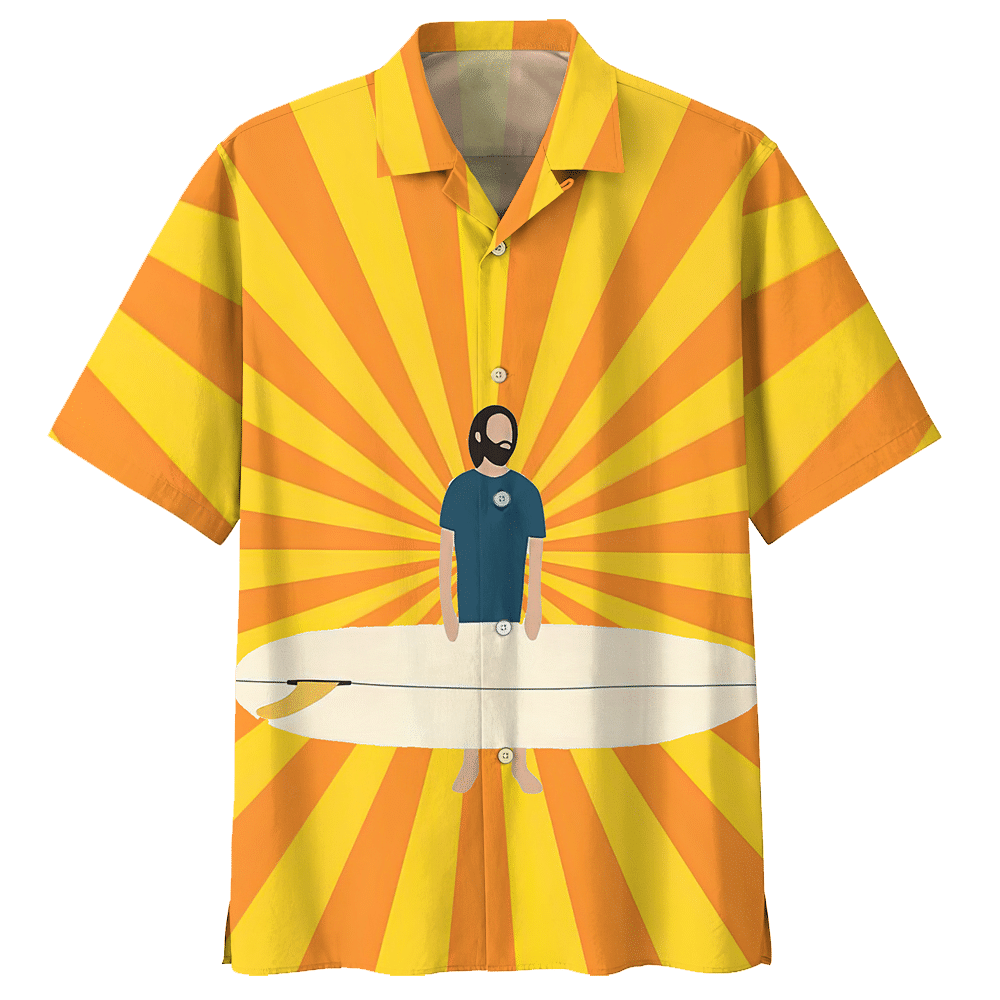 Camping Yellow Amazing Design Unisex Hawaiian Shirt