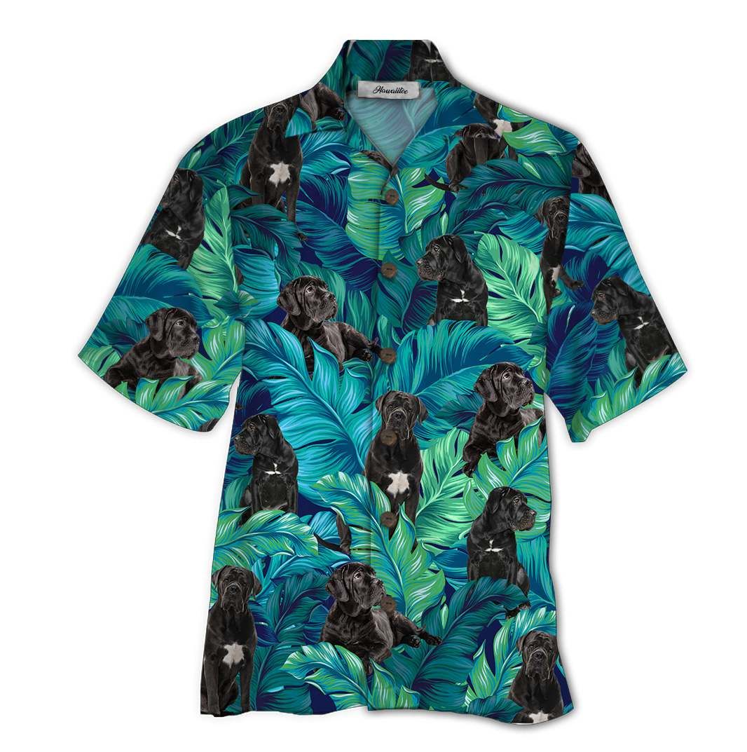 Cane Corso Blue Unique Design Unisex Hawaiian Shirt
