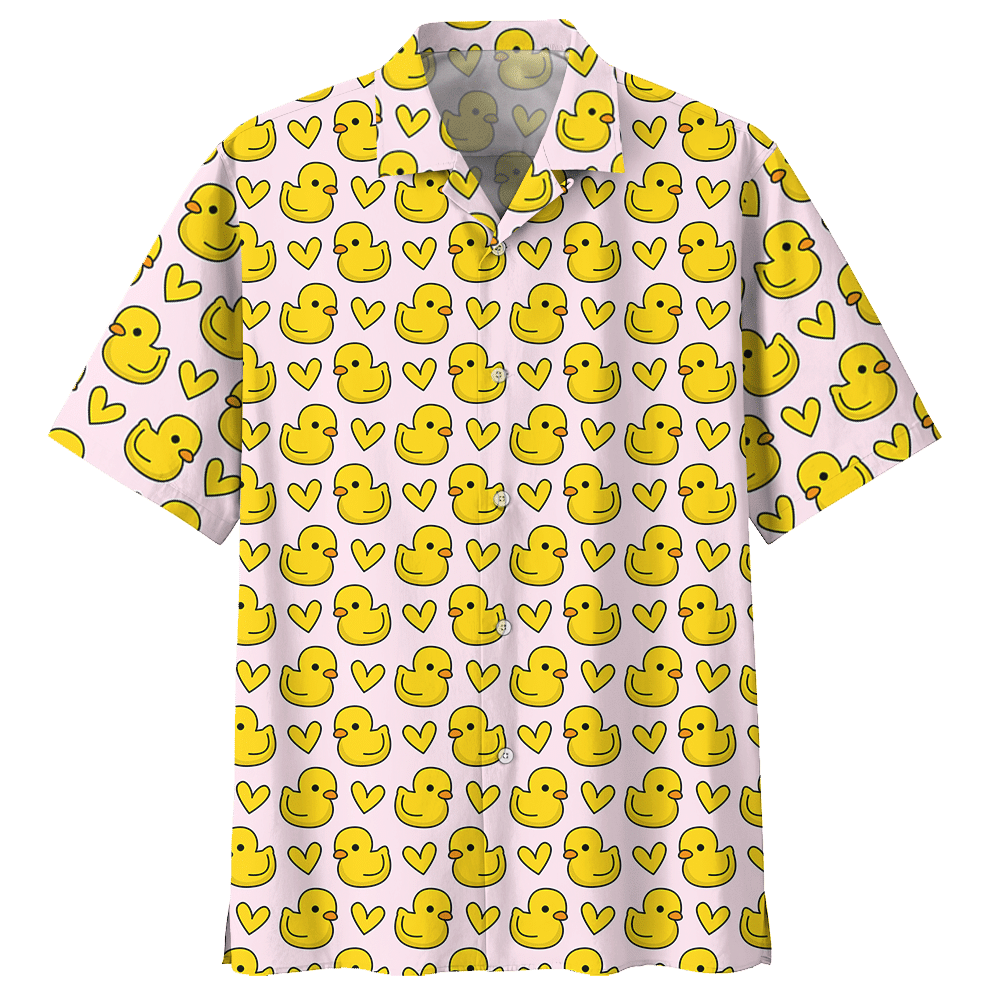 Duck White Unique Design Unisex Hawaiian Shirt For Men And Women Dhc17063695