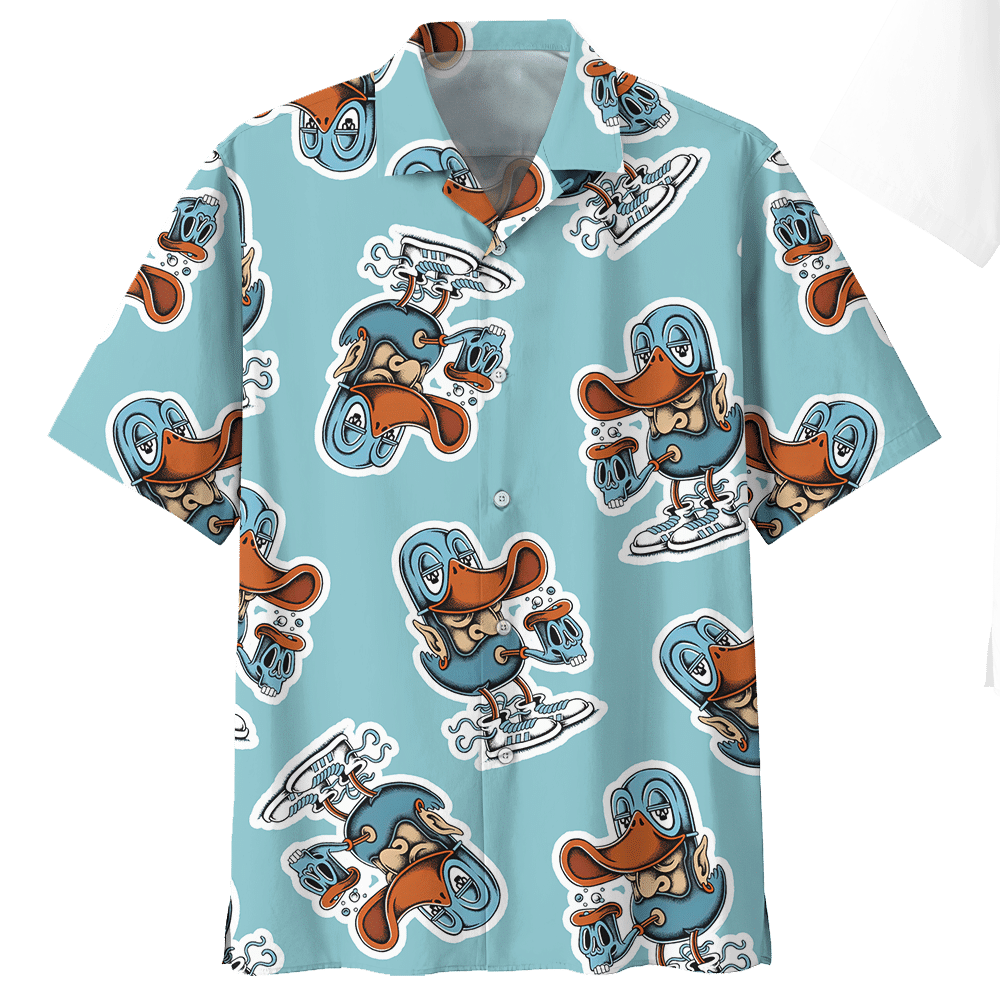 Duck Blue Amazing Design Unisex Hawaiian Shirt