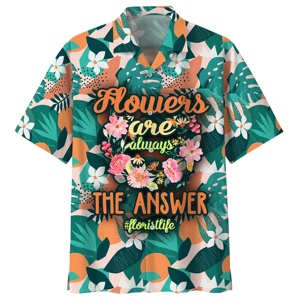 Florist White Amazing Design Unisex Hawaiian Shirt For Men And Women Dhc17062715