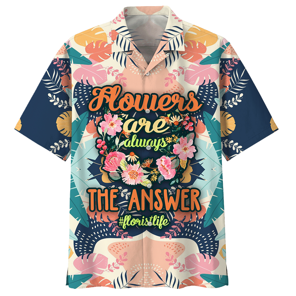 Florist Blue Amazing Unisex Hawaiian Shirt