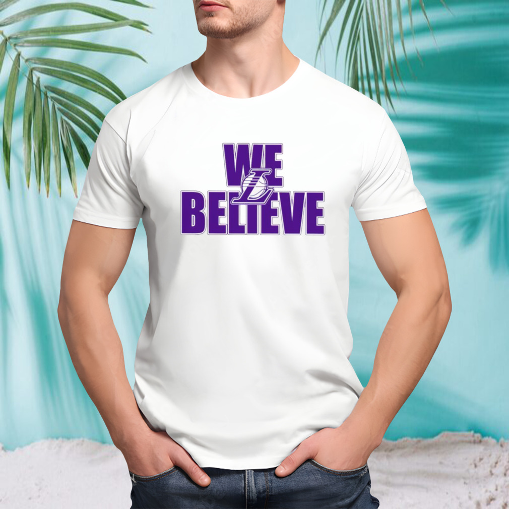 Josiah Johnson We Believe Los Angeles shirt