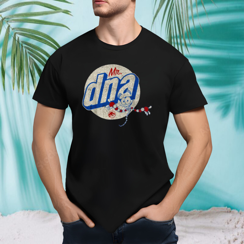 Jurassic World Vintage Mr Dna Logo Graphic shirt