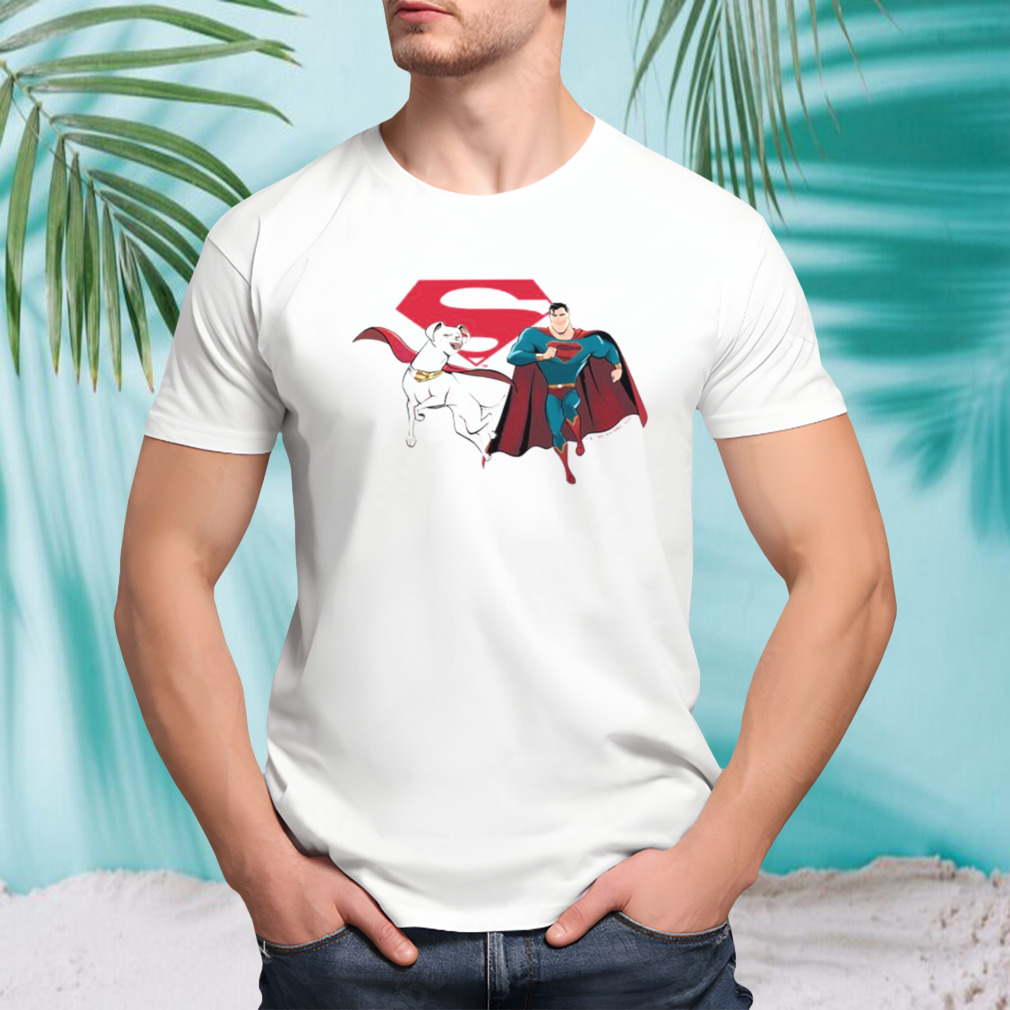 Super Pets Camp Krypto & Superman shirt