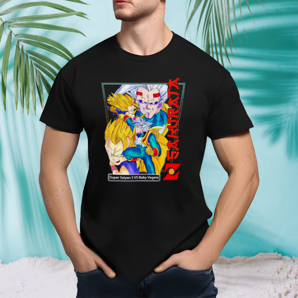 Super Saiyan 3 Vs Baby Vegeta shirt