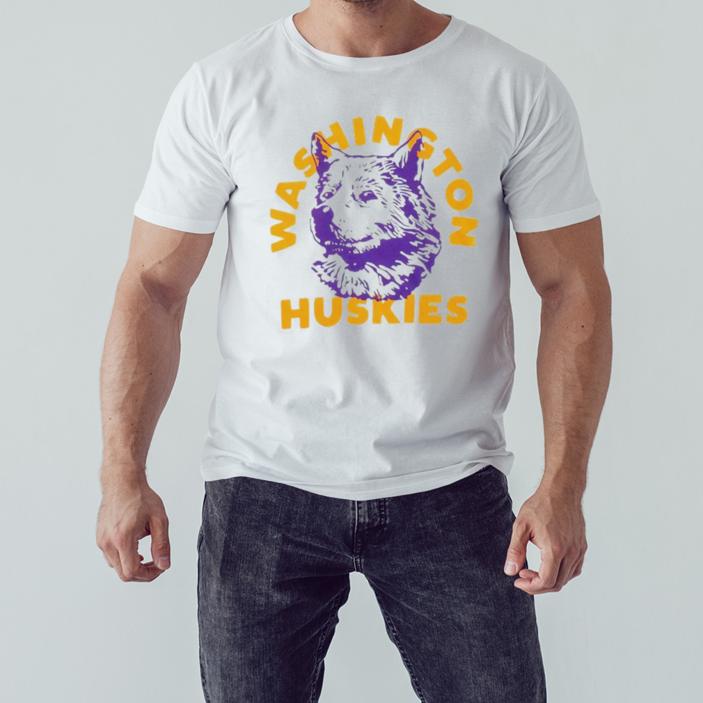 Washington Huskies logo shirt