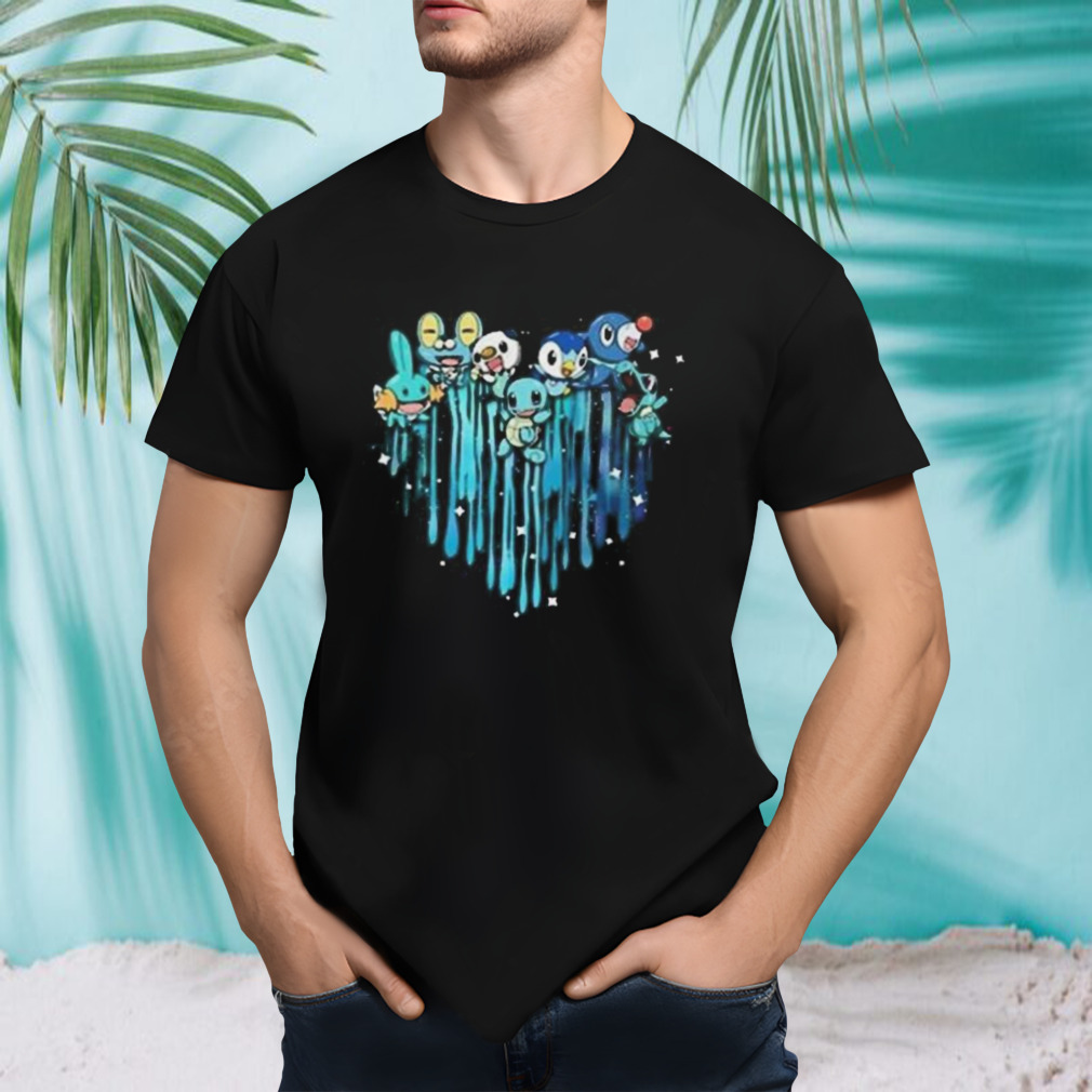 Water Love Pokemon Water Shirt