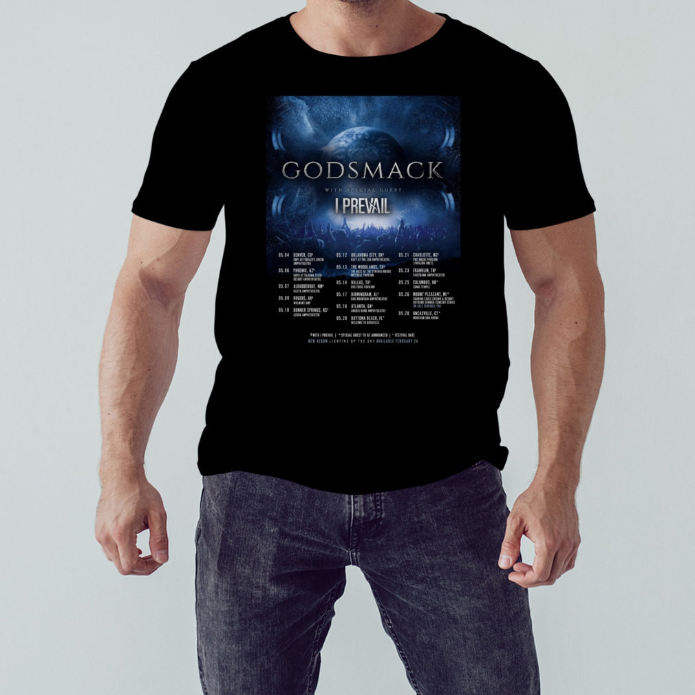 Godsmack Tour 2023 poster shirt