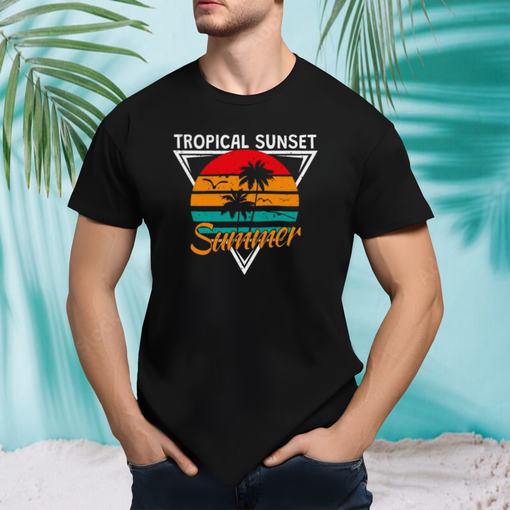 Sunset Summer Summer vinatge shirt