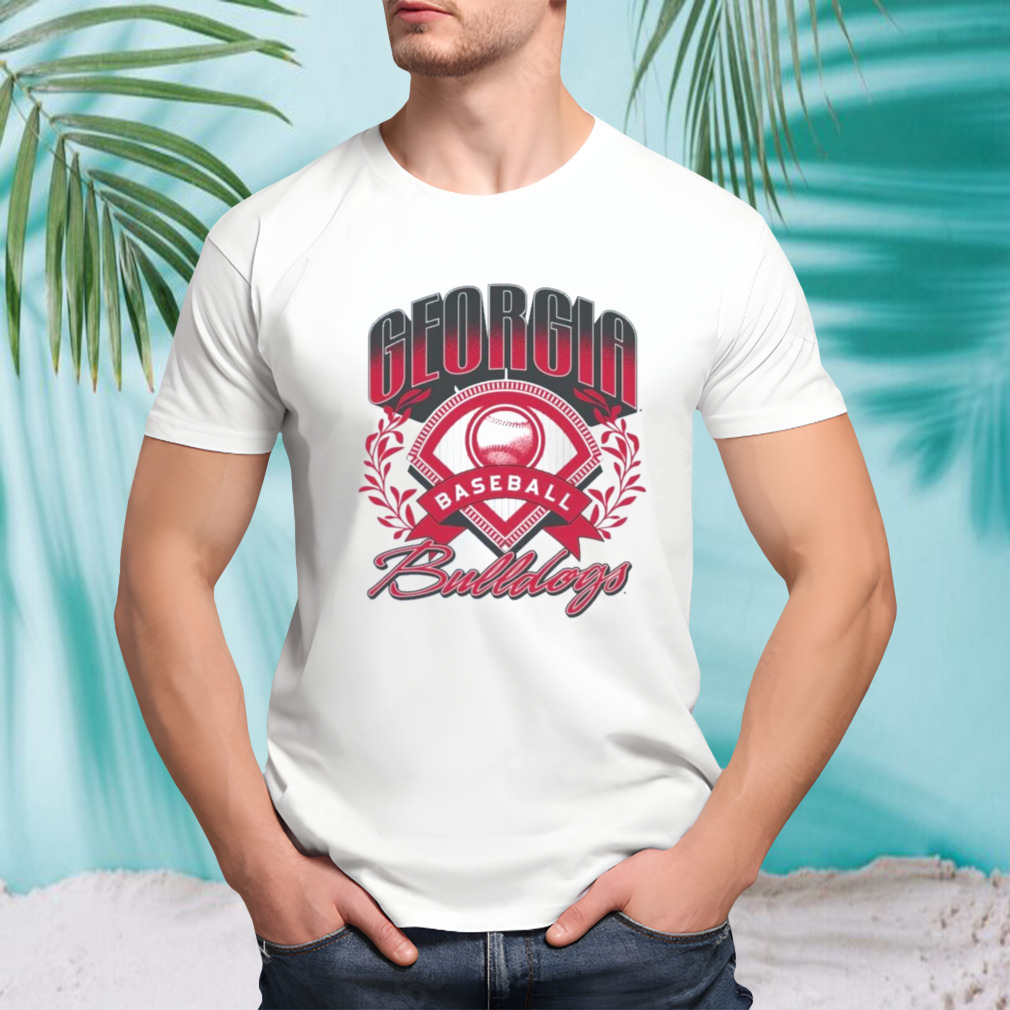 Georgia Bulldogs Throwback Baseball 2023 Shirt