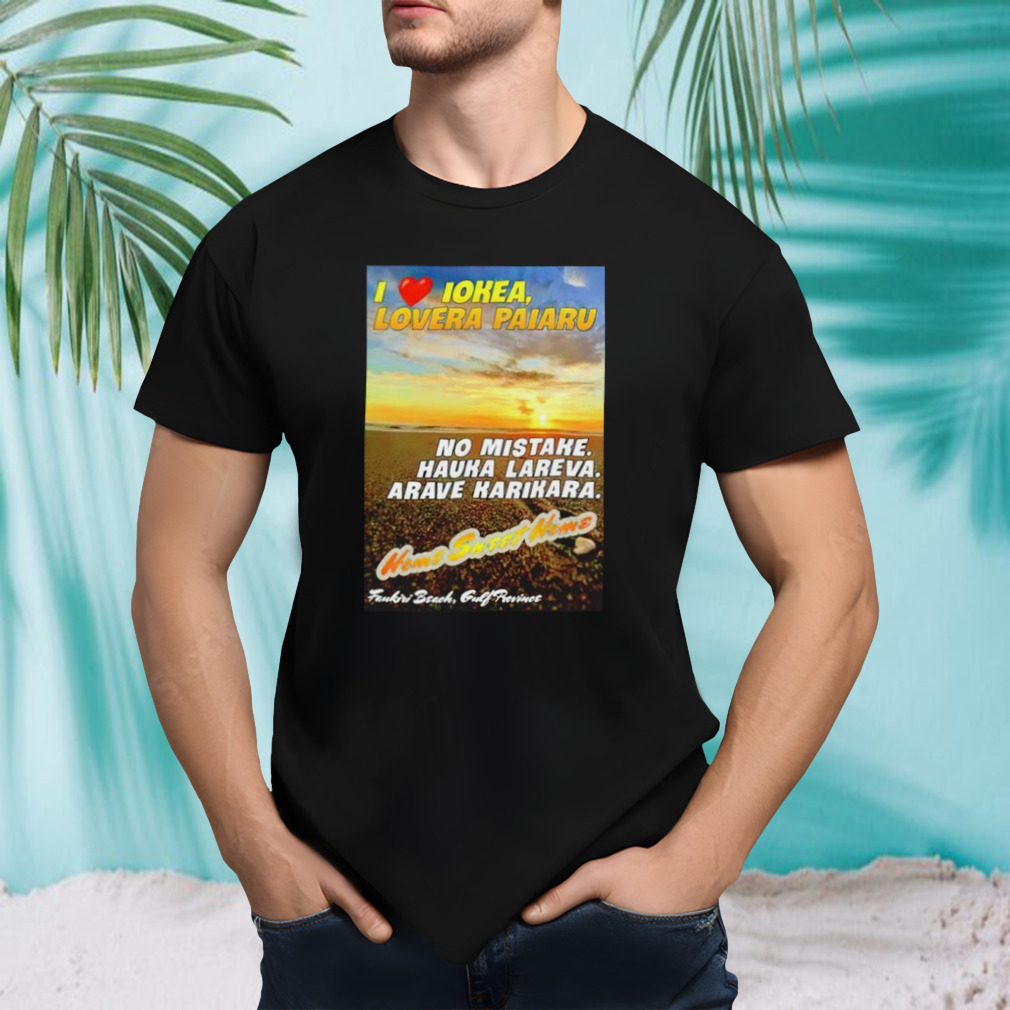 I love Iokea lovera pairu shirt