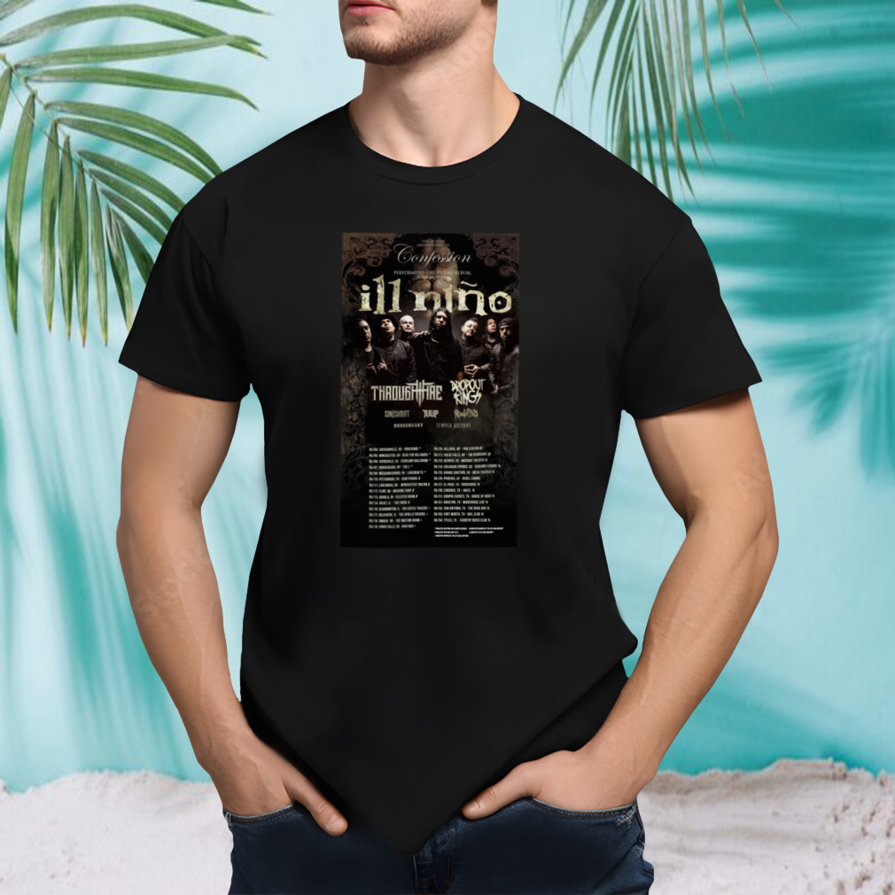 Ill Nino Tour 2023 poster shirt
