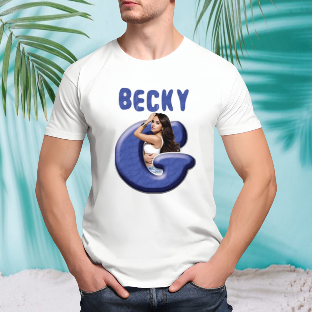 Letter G In Becky G shirt
