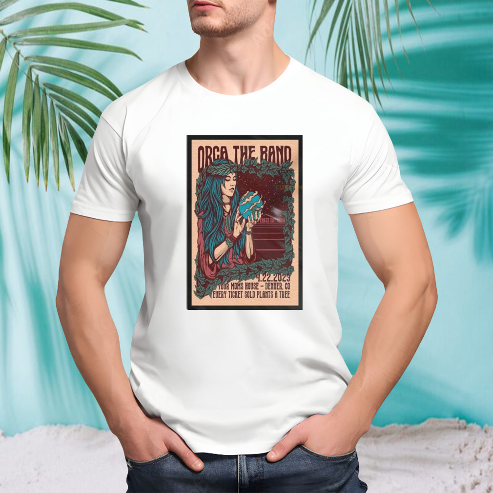 Orca the Band Denver April 22 2023 Your Moms House Denver Colorado Poster Shirt