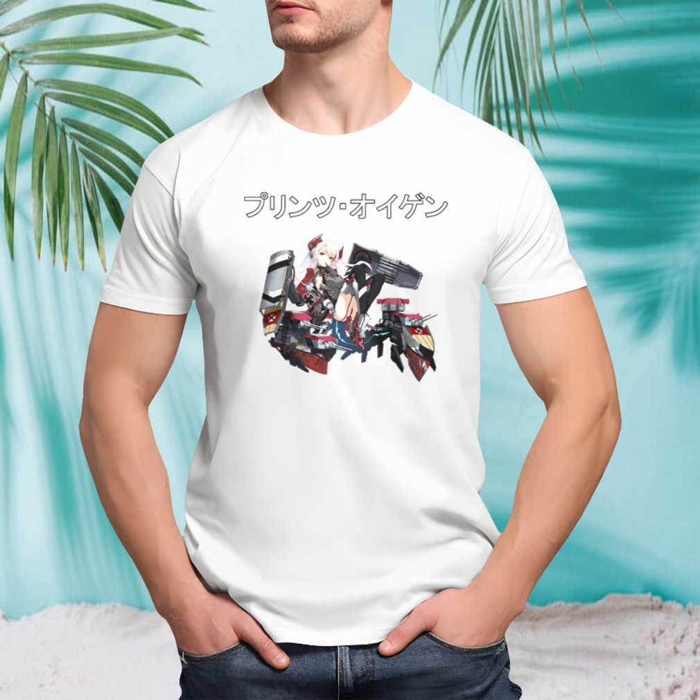 Prinz Eugen Azur Lane Beautiful Girl shirt