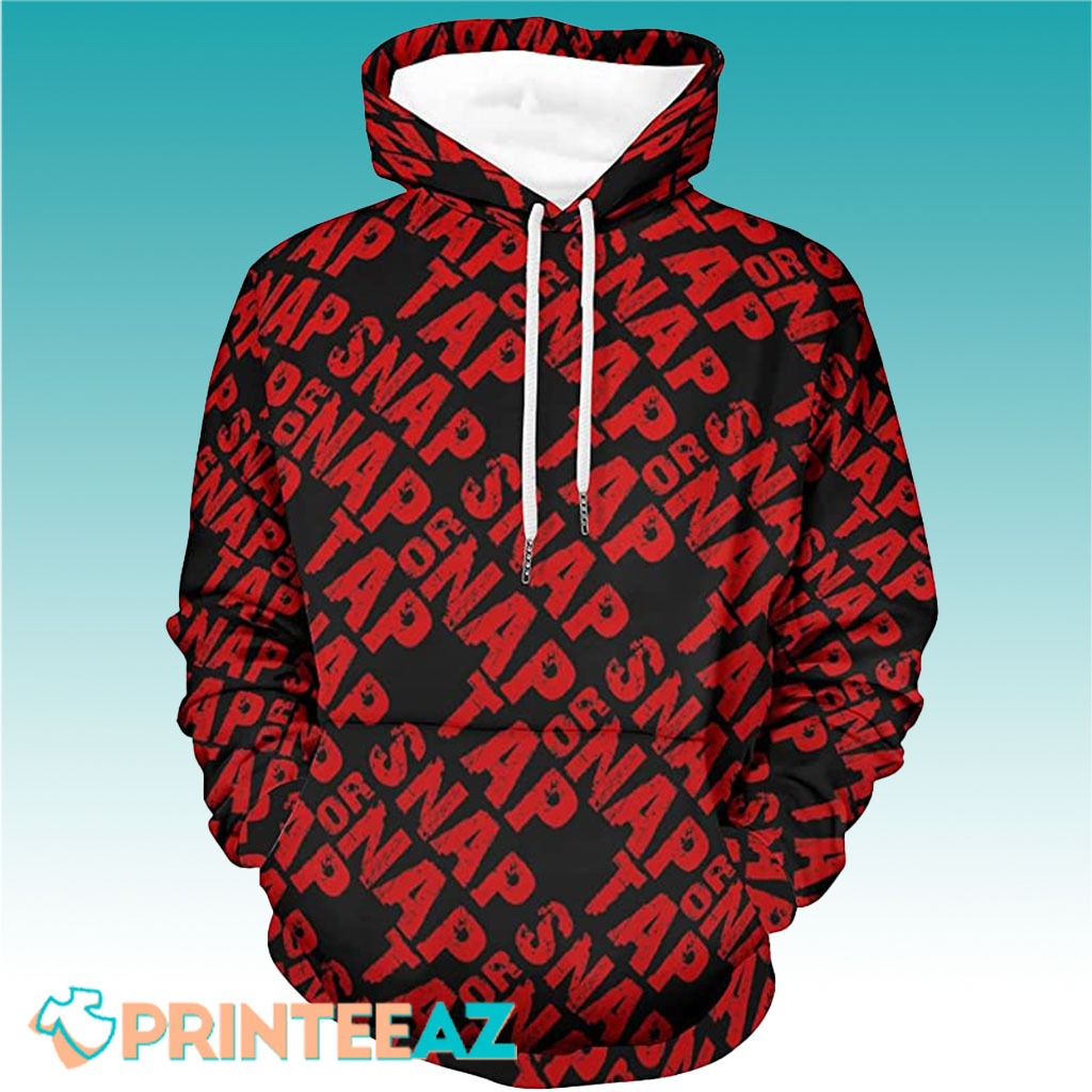 Tap Snap Or Nap Brazilian Jiu Jitsu Hoodies 3D
