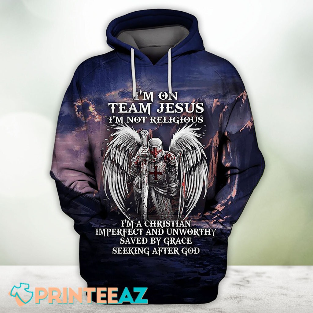 Team Jesus 3D Hoodie