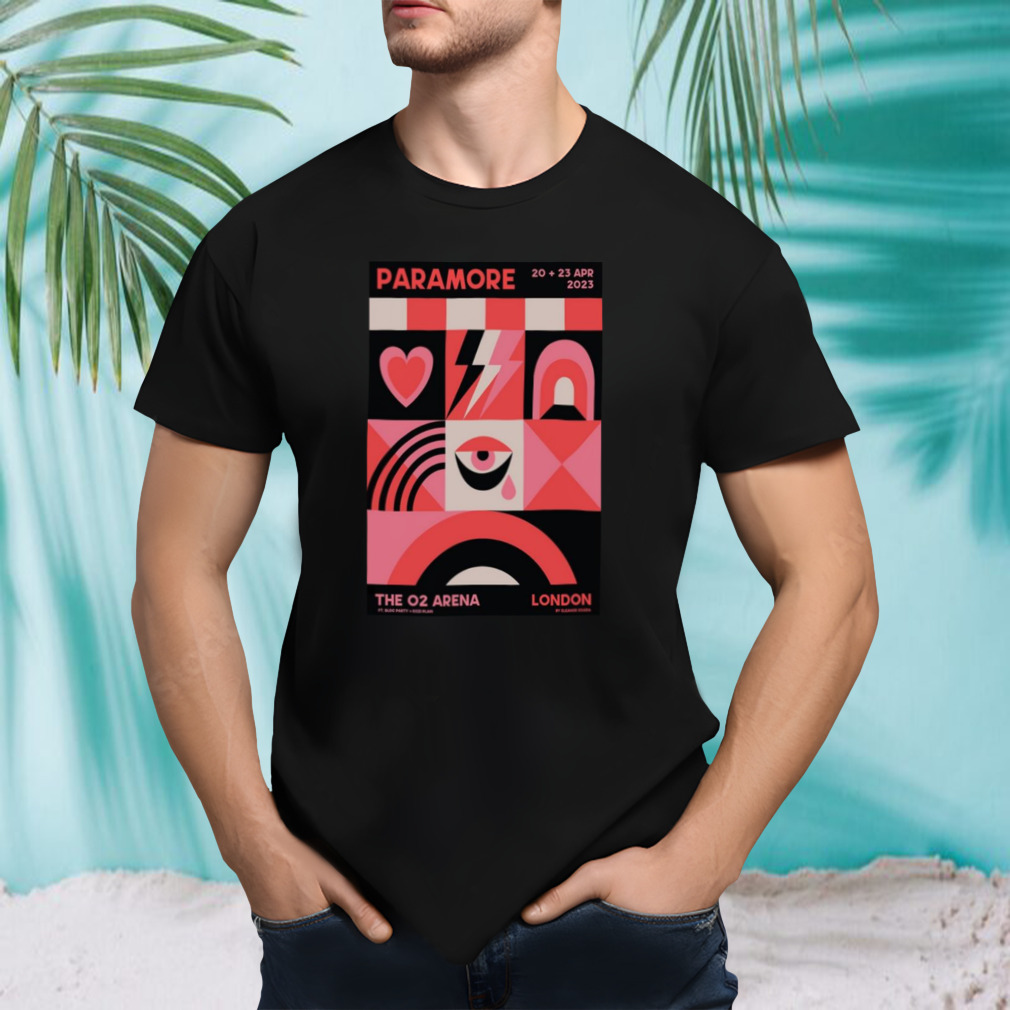 Paramore The O2 Arena London April 23 2023 Shirt