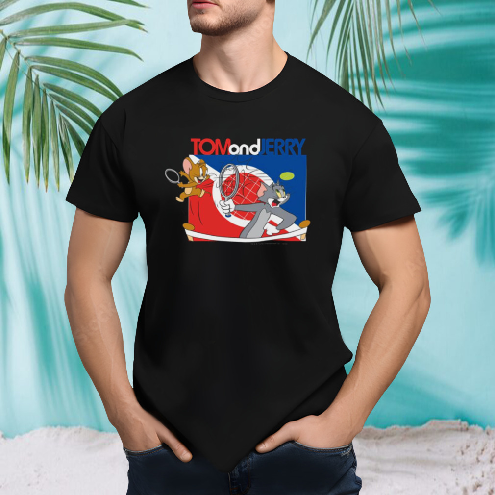 Sports Art Tom And Jerry Tennis Stars shirt