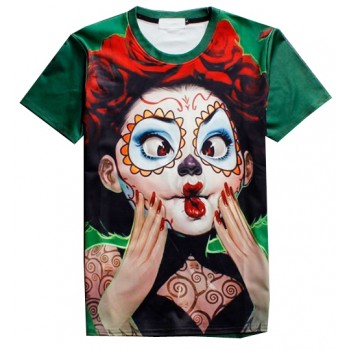ALICE IN WONDERLAND QUEEN 3D STREET WEAR TSHIRT