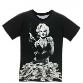BENJAMIN MARILYN MONROE 3D STREET WEAR TSHIRT