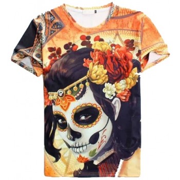 CURIOUS BEAUTY 3D STREET WEAR TSHIRT