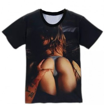FROM THE BACK 3D STREET WEAR TSHIRT