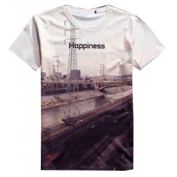 HAPPINESS 3D STREET WEAR TSHIRT