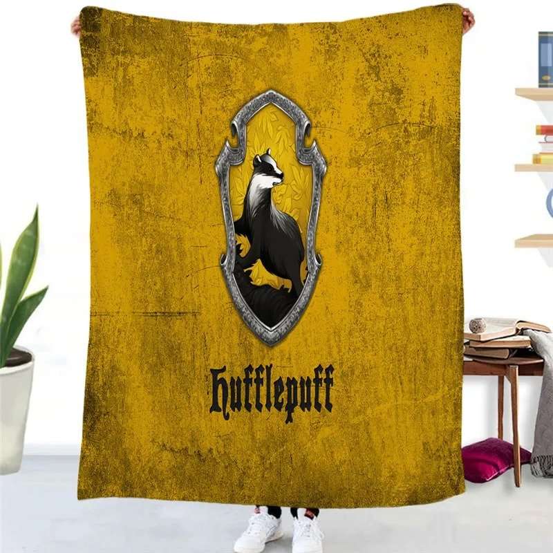 Hufflepuff Blanket Four Houses Of Harry Potter Blanket