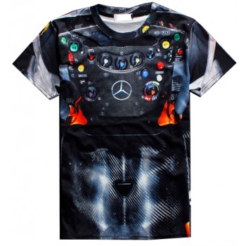 MERC MERCEDES STYLE 3D STREET WEAR TSHIRT