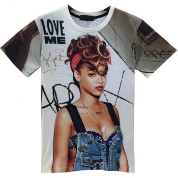 RIHANNA GHETTO CHICK 3D TSHIRT