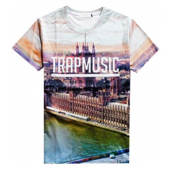 TRAP MUSIC 3D STREET WEAR TSHIRT