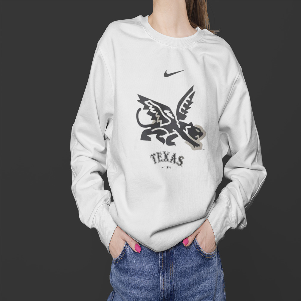 Texas Rangers Nike 2023 City Connect Peagle Logo T-Shirt - Cream