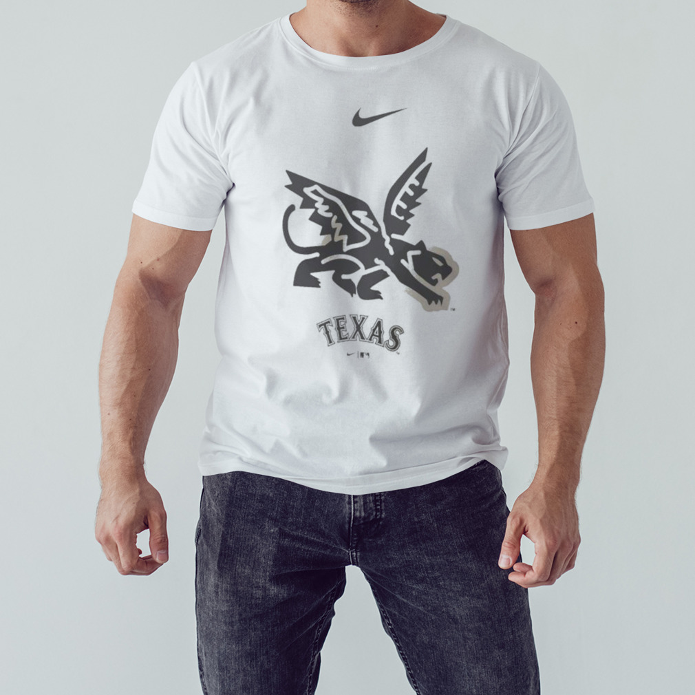 Men's Texas Rangers Nike Cream 2023 City Connect Peagle Logo