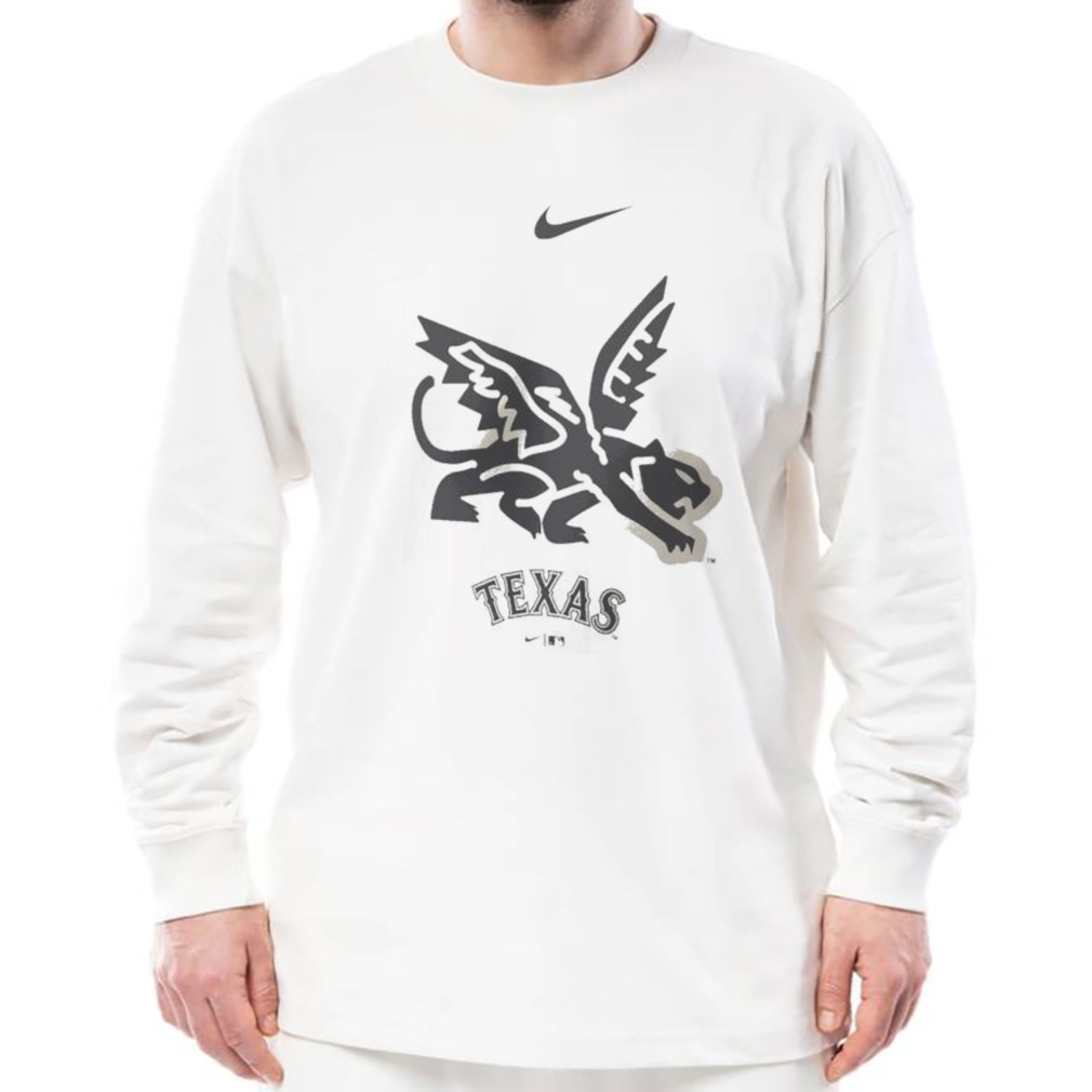Texas Rangers Nike Youth 2023 City Connect T-Shirt - Cream