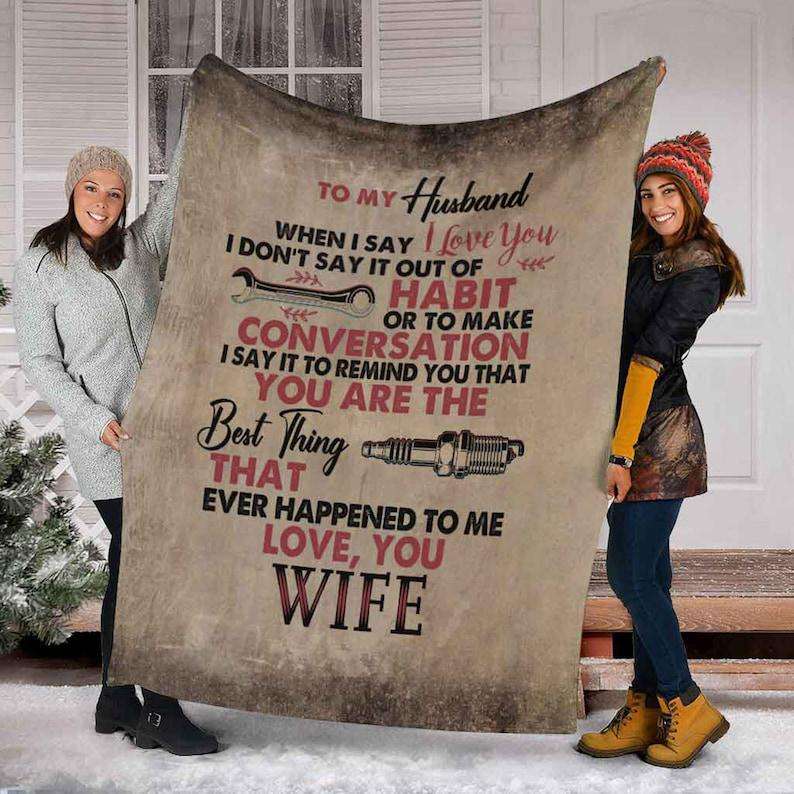 That Ever Happened To Me To My Husband Blanket Best Husband Gift