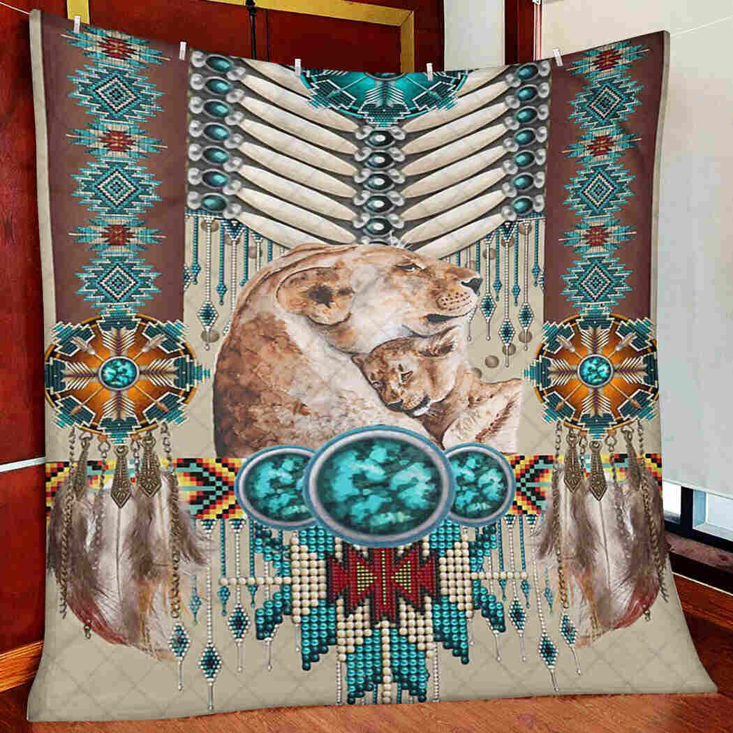 To My Mom - Lion - I Love You The Most Blanket