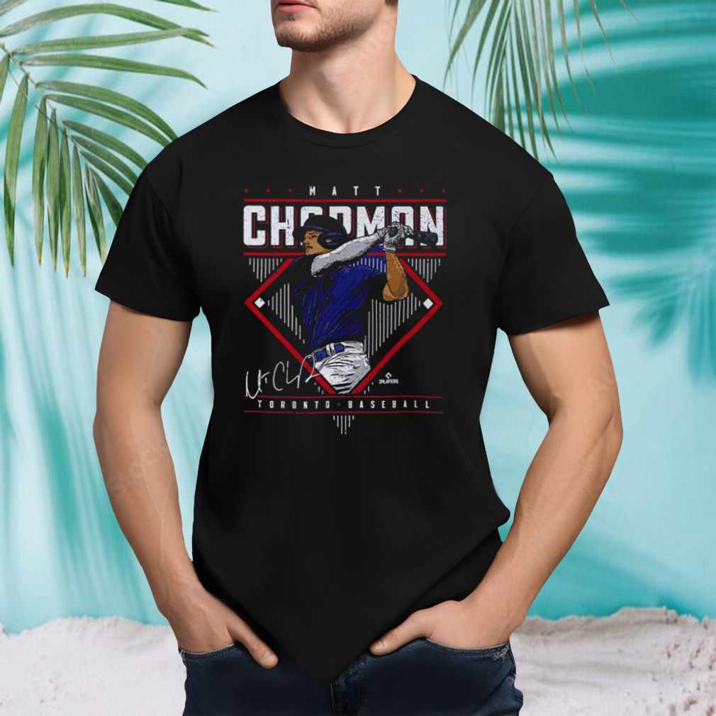 Matt Chapman Toronto Diamond Name Signature Shirt