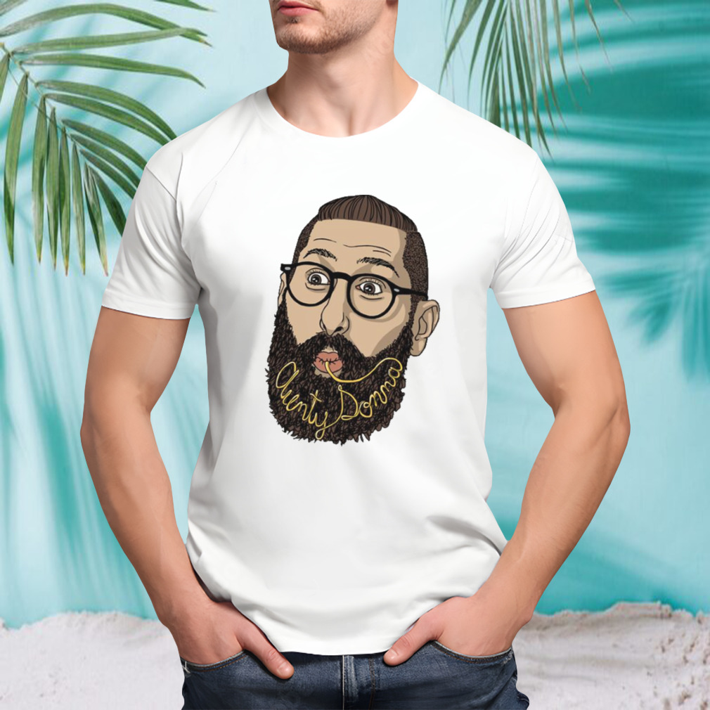 Eating Aunty Donna Mark shirt