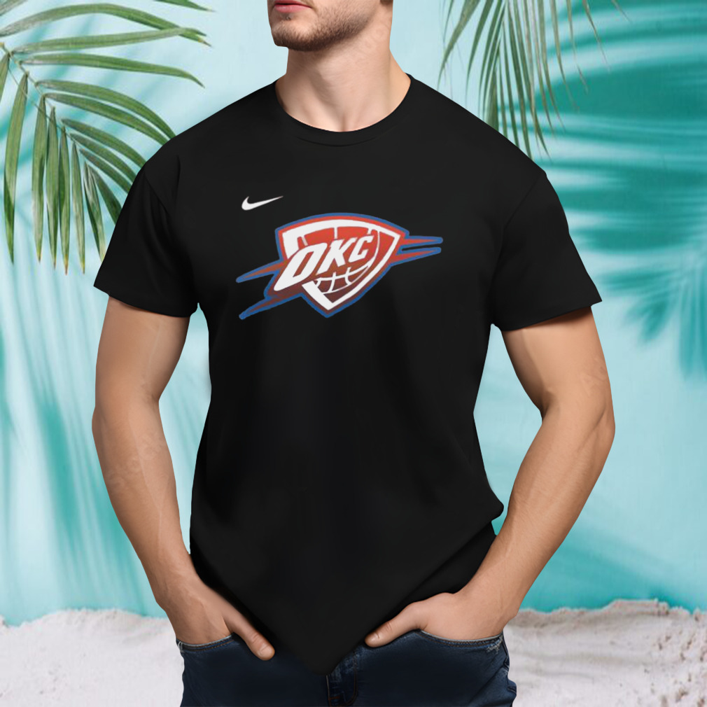 Oklahoma City Thunder Nike 2023 City Edition Essential Warmup shirt