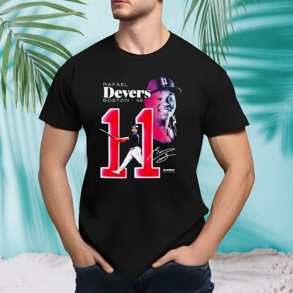 Rafael Devers Boston Red Sox 3B signature shirt