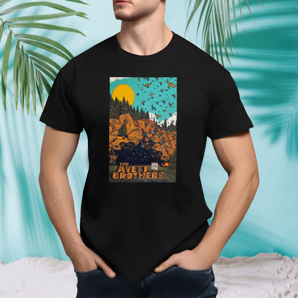 The Avett Brothers Pelham TN The Caverns Amphitheater April 23 2023 Shirt