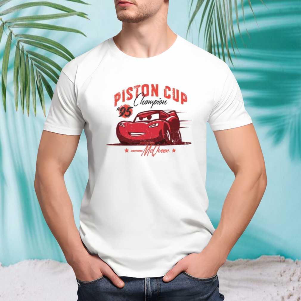Cars Movie 3 Lightning Mcqueen 95 Piston Cup Champ shirt